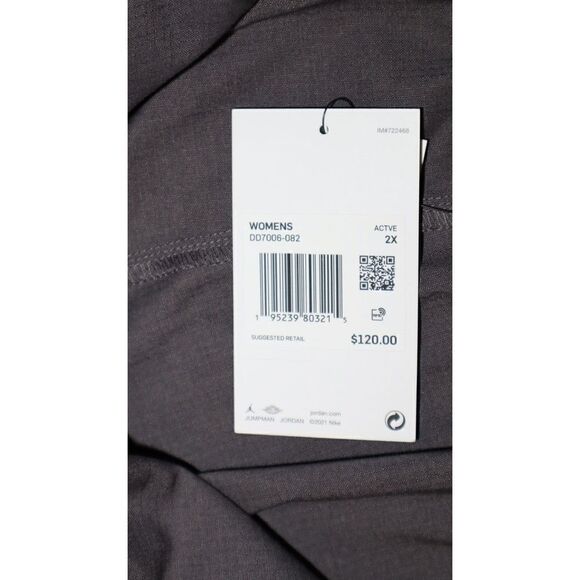 Jordan DD7006 082 Women's Plus Sz 2XL Thunder Gray Loose Fit Utility Pants $120 - Picture 8 of 8